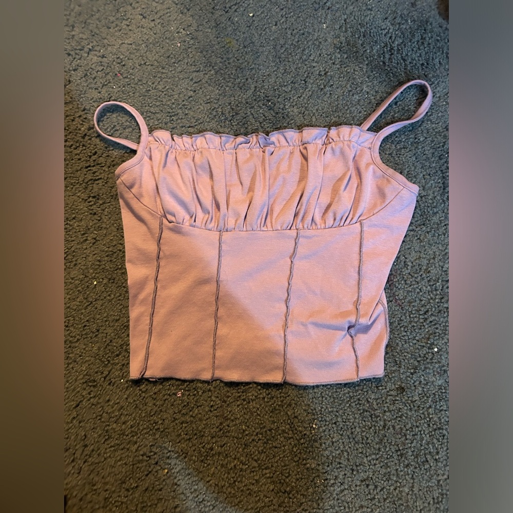 SHEIN Purple Tank Top